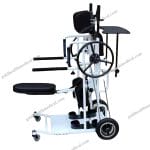 Elderly Standing Rehabilitation Rollator with Seat