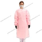 SMS Nonwoven Surgical Gown with Knitted Cuff