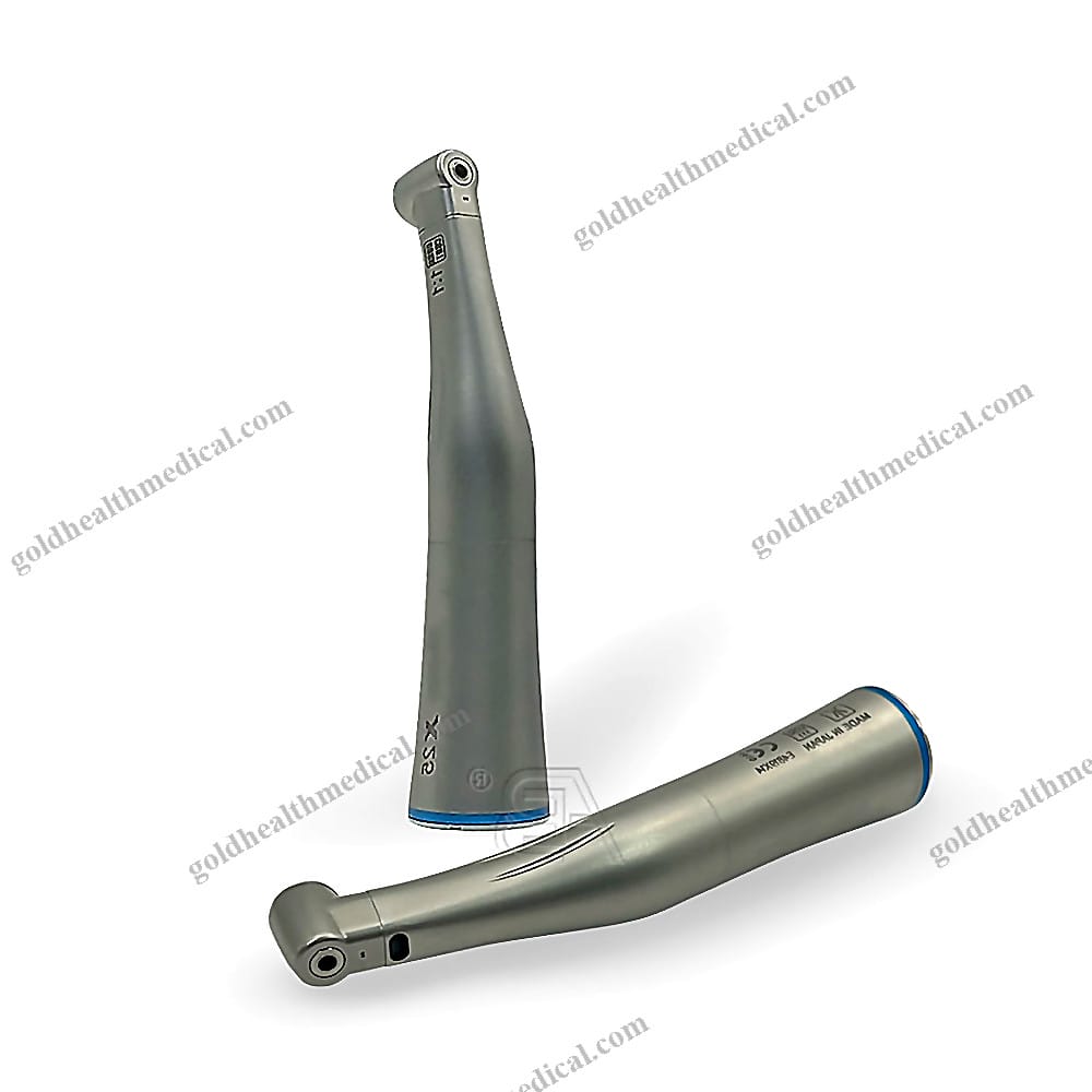 Electric 11 Fiber Dental Handpiece with Dual Water Spray System