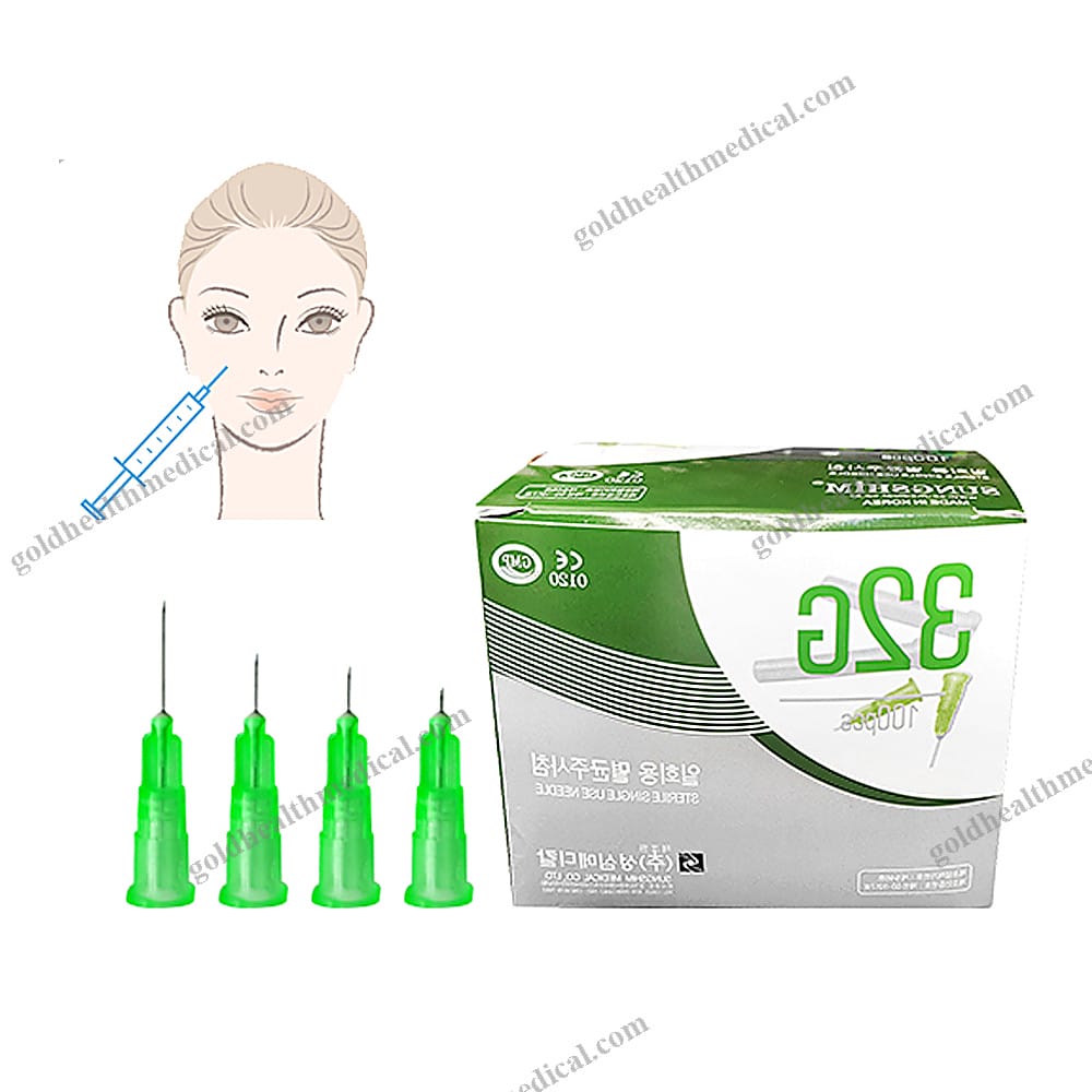 Mesotherapy Needles 32G 4mm Sterilized Disposable
