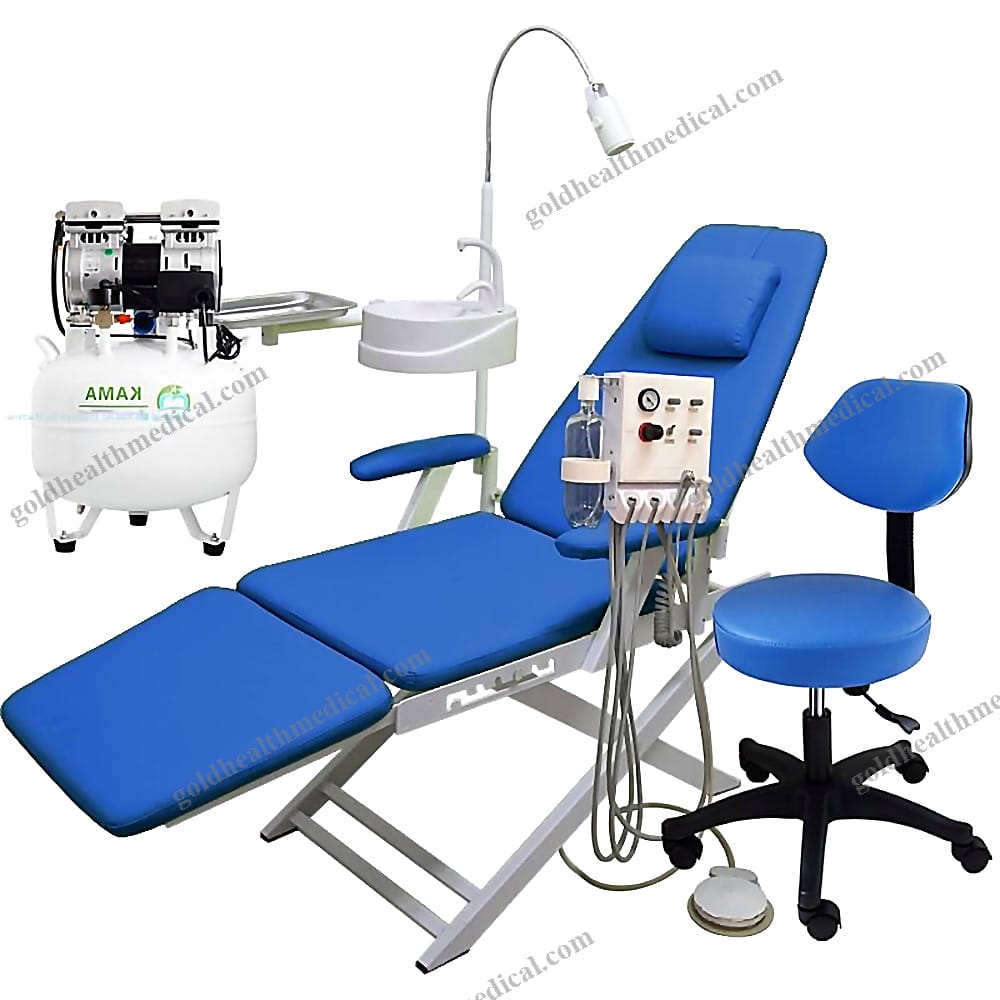Portable Folding Dental Chair Geet Lounger Unit