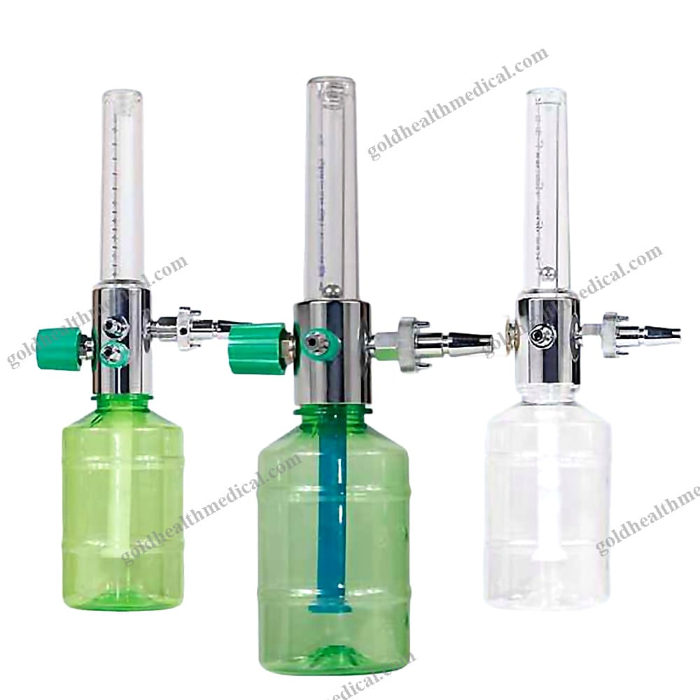Ohmeda Medical Oxygen Flowmeter Regulator with Humidifier