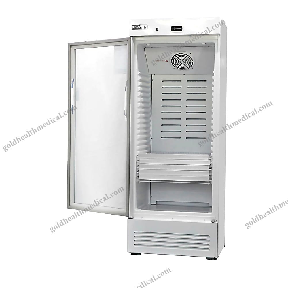 100L Portable Medical Vaccine Refrigerator with Single Glass Door for Vaccine