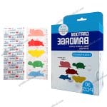 Kids Cartoon Shape Flexible Bandages Strip