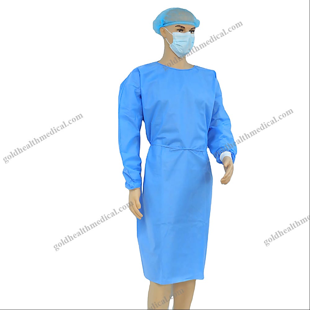 45gsm Disposable Nonwoven PPE Surgical Gown
