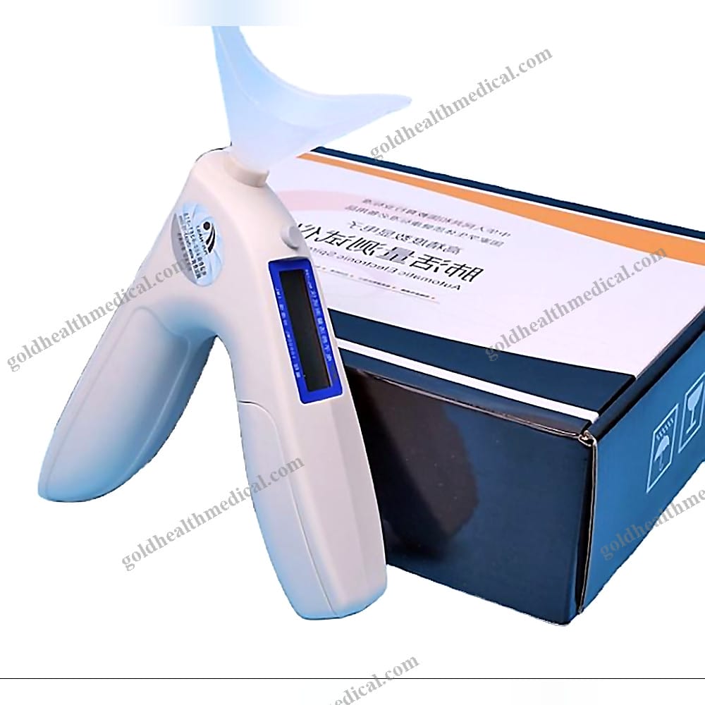 Electronic Vital Capacity Tester for Hospital Lung Function Spirometry with Mouthpiece