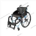 Ultralight Aluminum Alloy Shockabsorbing Sports Wheelchair