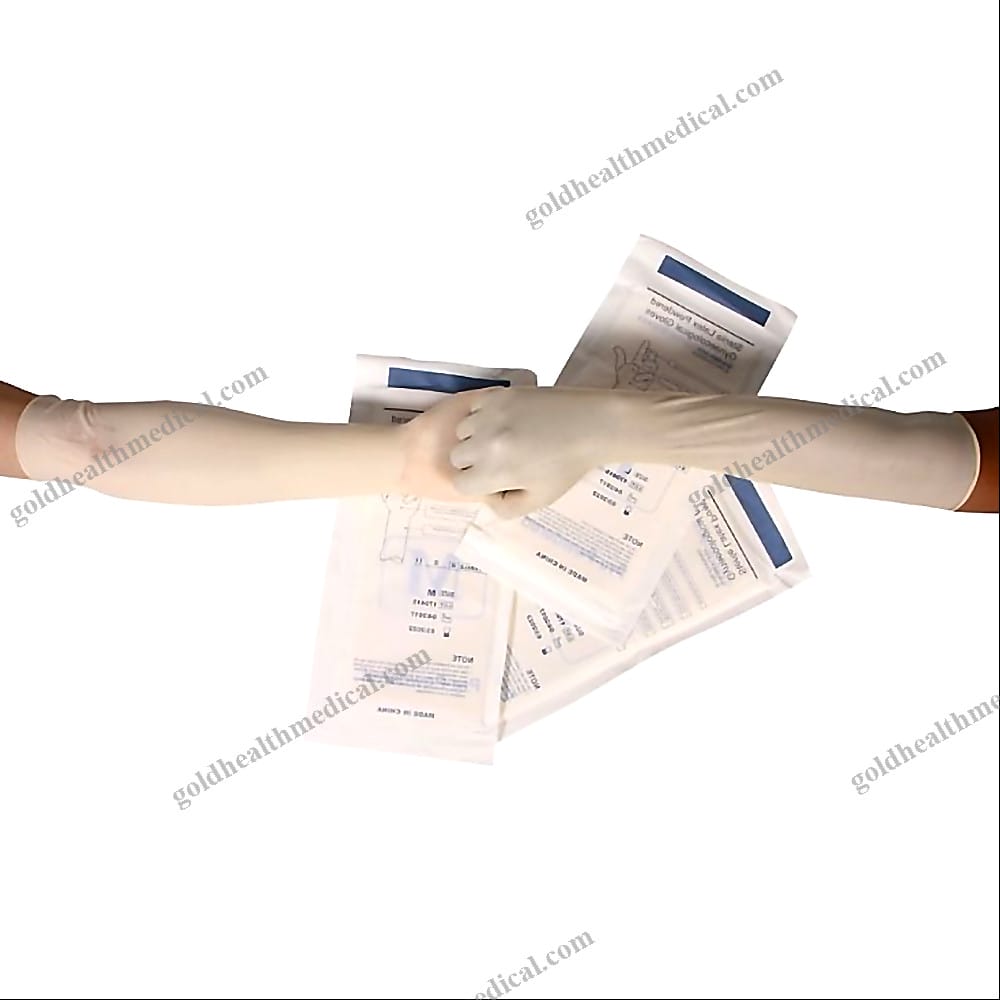 ElbowLength Sterile Latex Gynecological Gloves