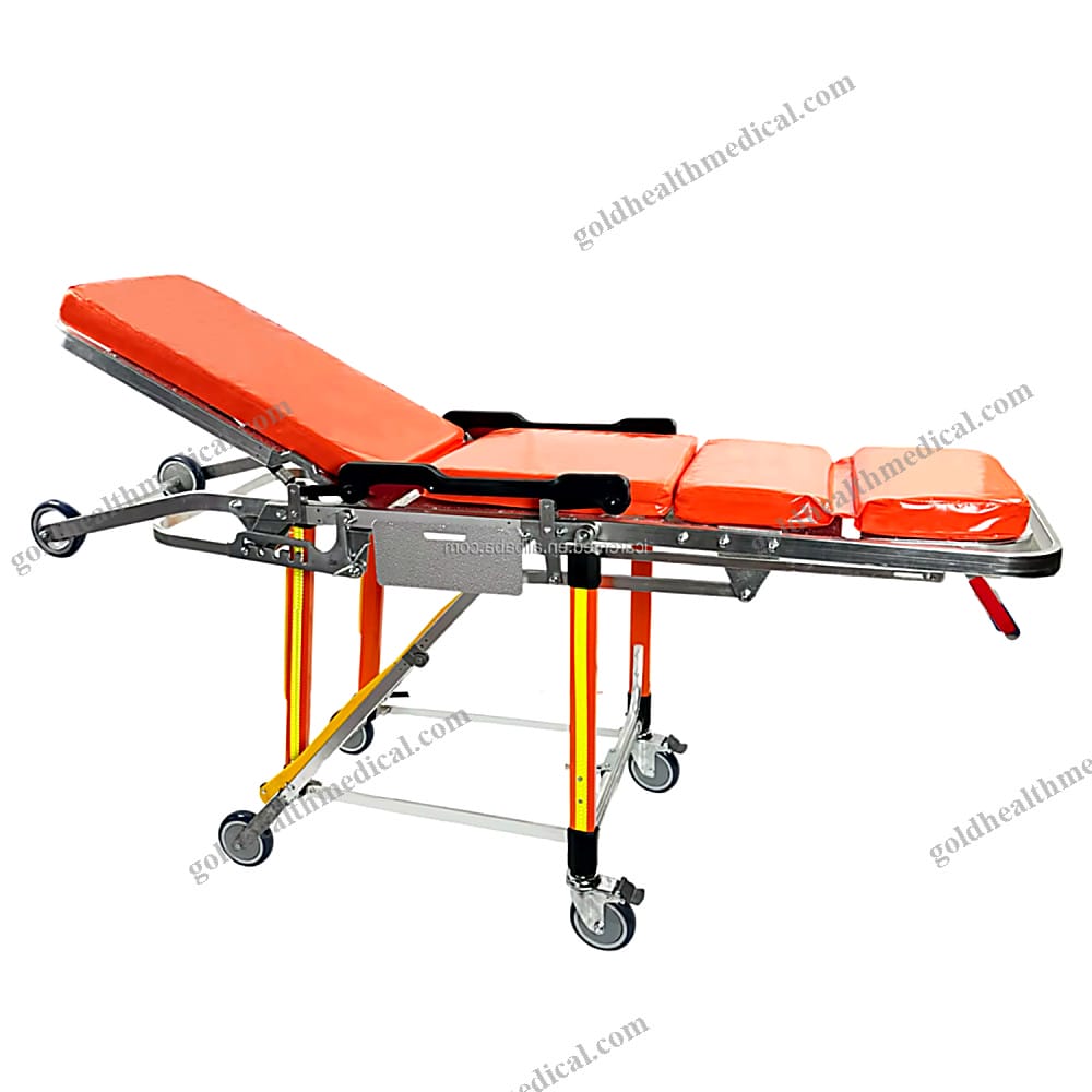 Professional Foldable Stretcher for Medical Surgery and Emergency Use
