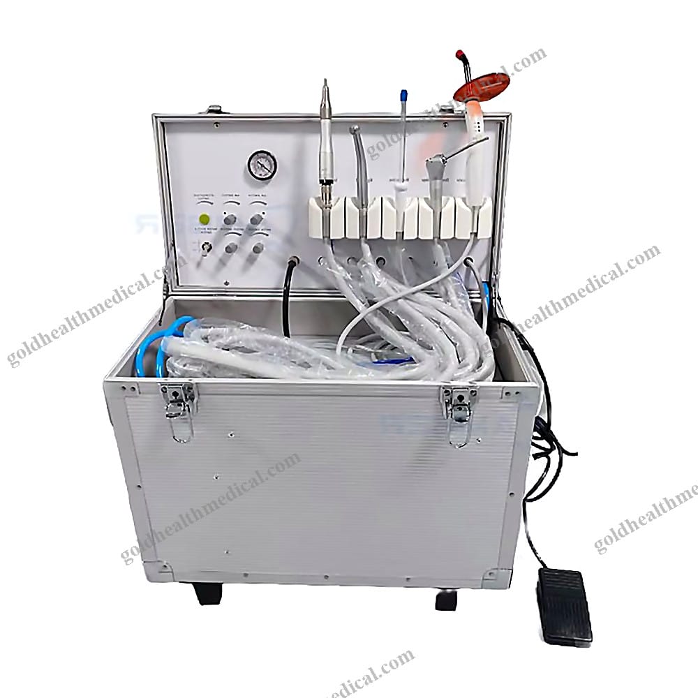 Portable Dental Unit with Air Compressor