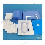 Sterile Laparotomy Surgical Drape Packs for Abdominal Procedures in