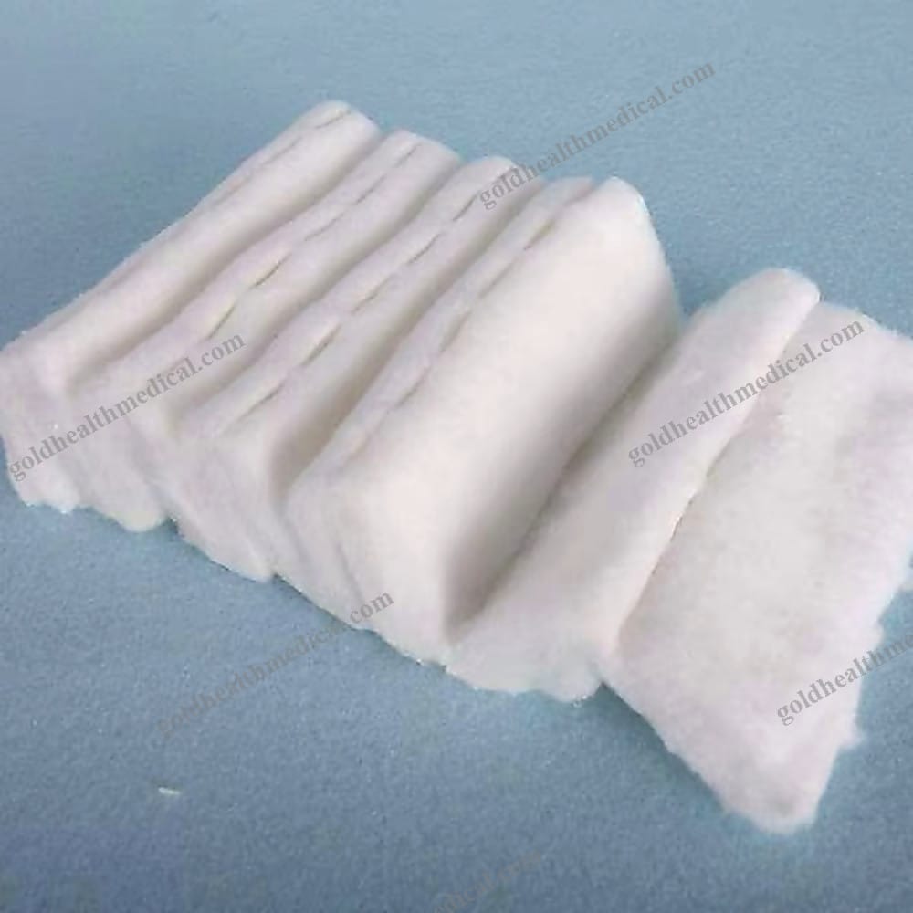 Zigzag Cotton Swab for Wound Hemostasis