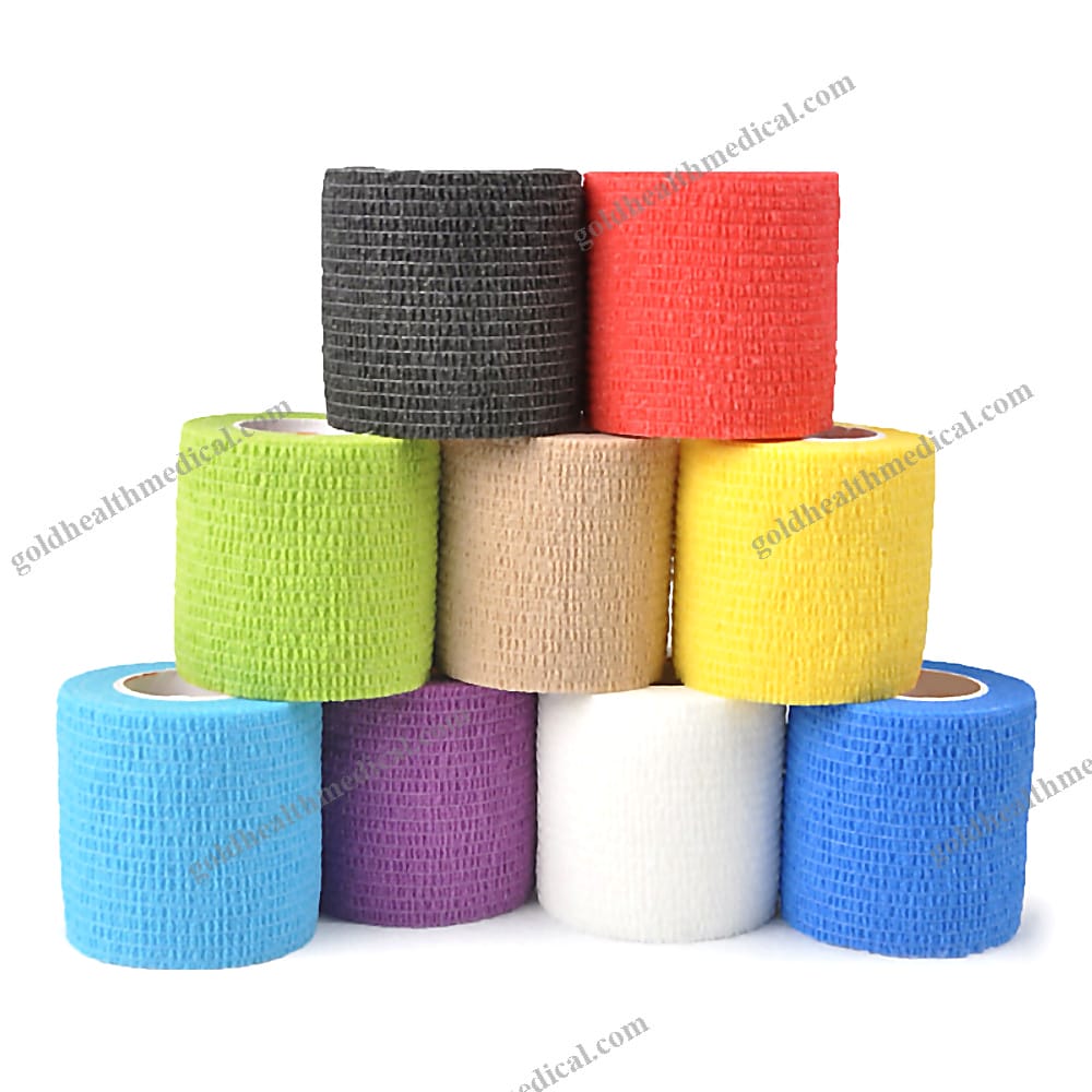 Cohesive Medical Elastic Bandage Wrap