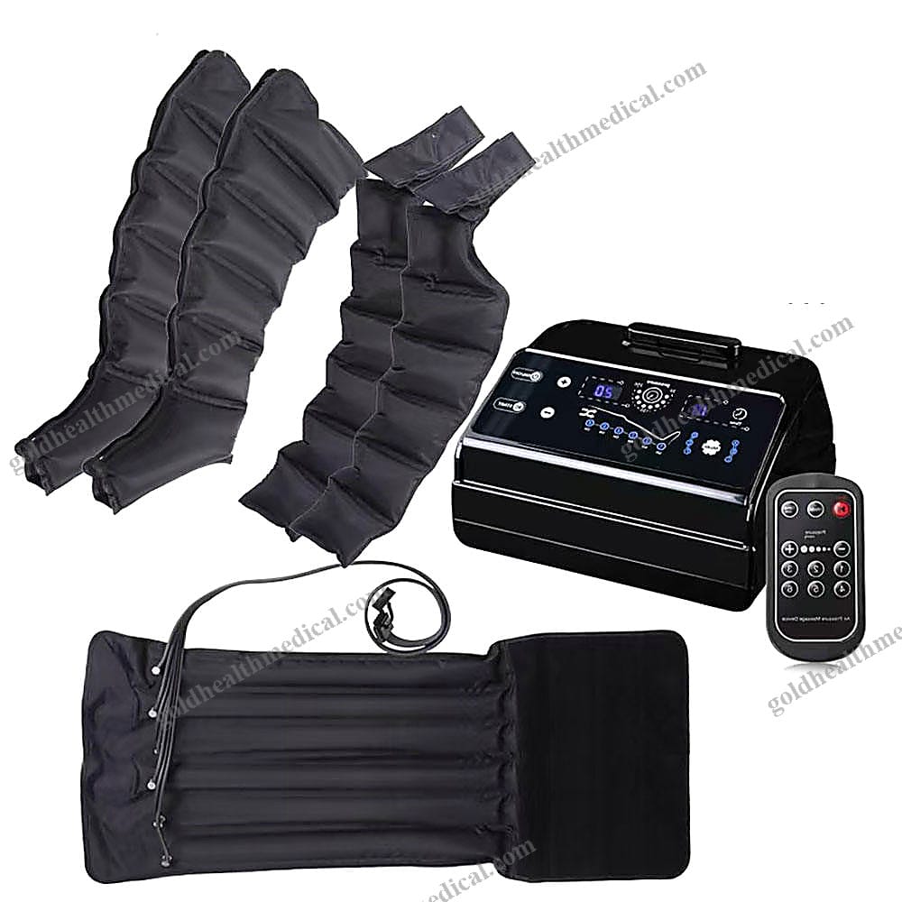 Sequential Compression Pump with Leg Sleeves Wireless Remote Control for Personalized Leg