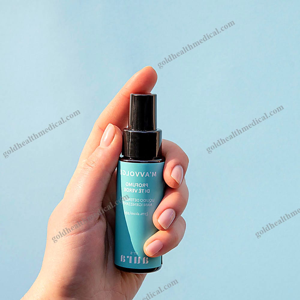 M AVVOLGE Green Tea Hand Body Care Solution Spray 5