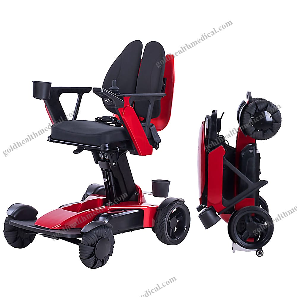 Mobility Power Electric Foldable Wheelchair for Disabled People