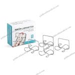 4PCS Stainless Steel Autoclavable Cotton Roll Holder for Dental Clinics