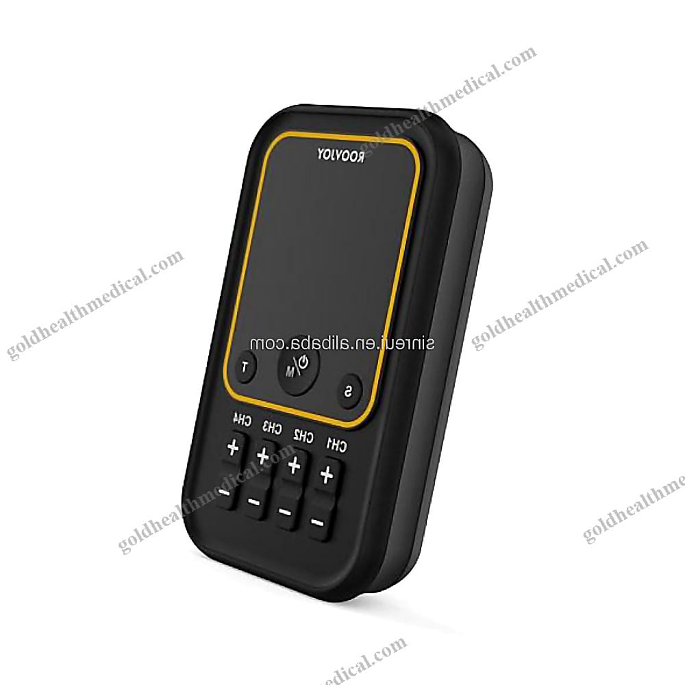 4Channel Portable TENS Unit for Muscle Pain Relief