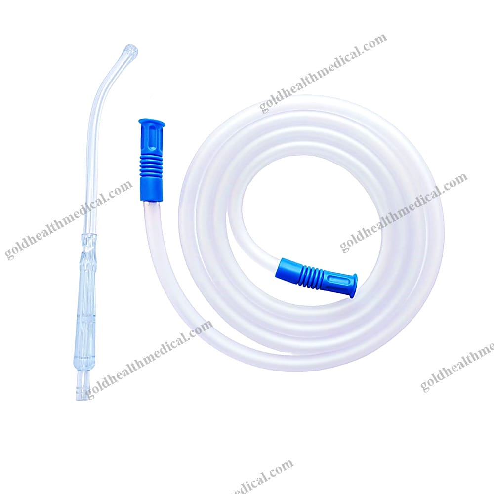 Yankauer Flat Head Suction Handle Tube