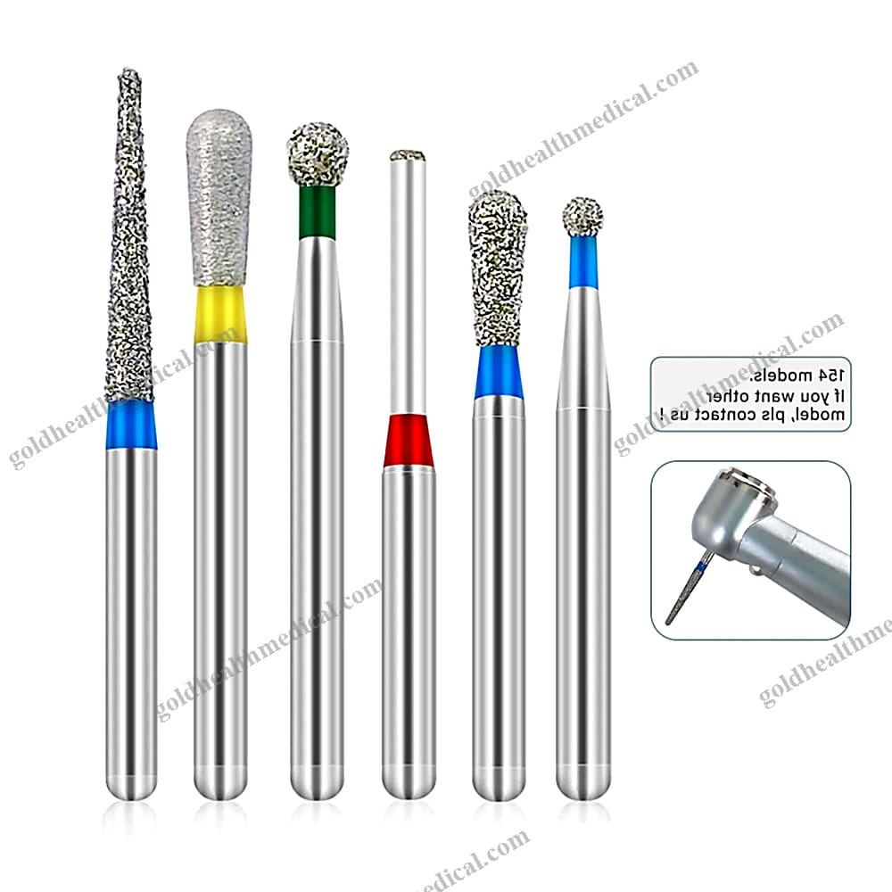 Dental Handpiece Burs Set  Precision Dental Drill Equipment