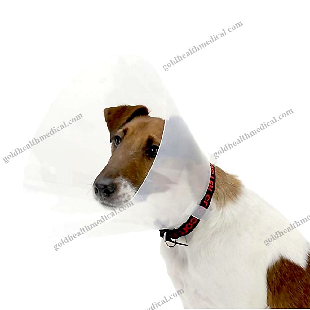 Adjustable Nylon Elizabeth Collar for Pet Recovery