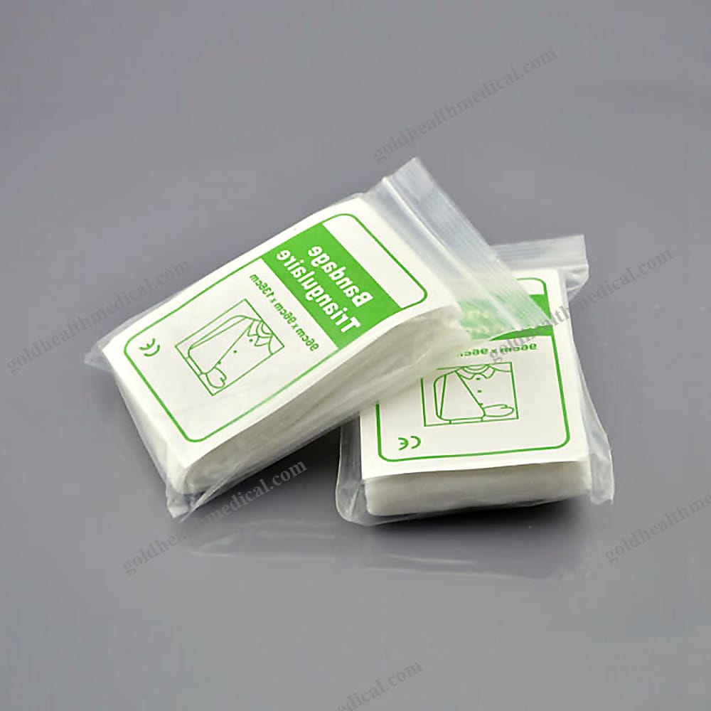 Risenmed Multisize Absorbent Gauze Triangle Bandage for