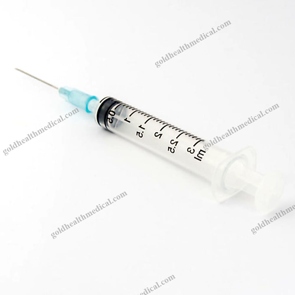 Sterile Luer Lock Syringes with Needle 1ml6