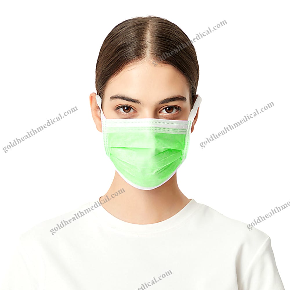 Factory Supply Disposable Medical Nonwoven Soft Bandage 3ply Surgical Mask