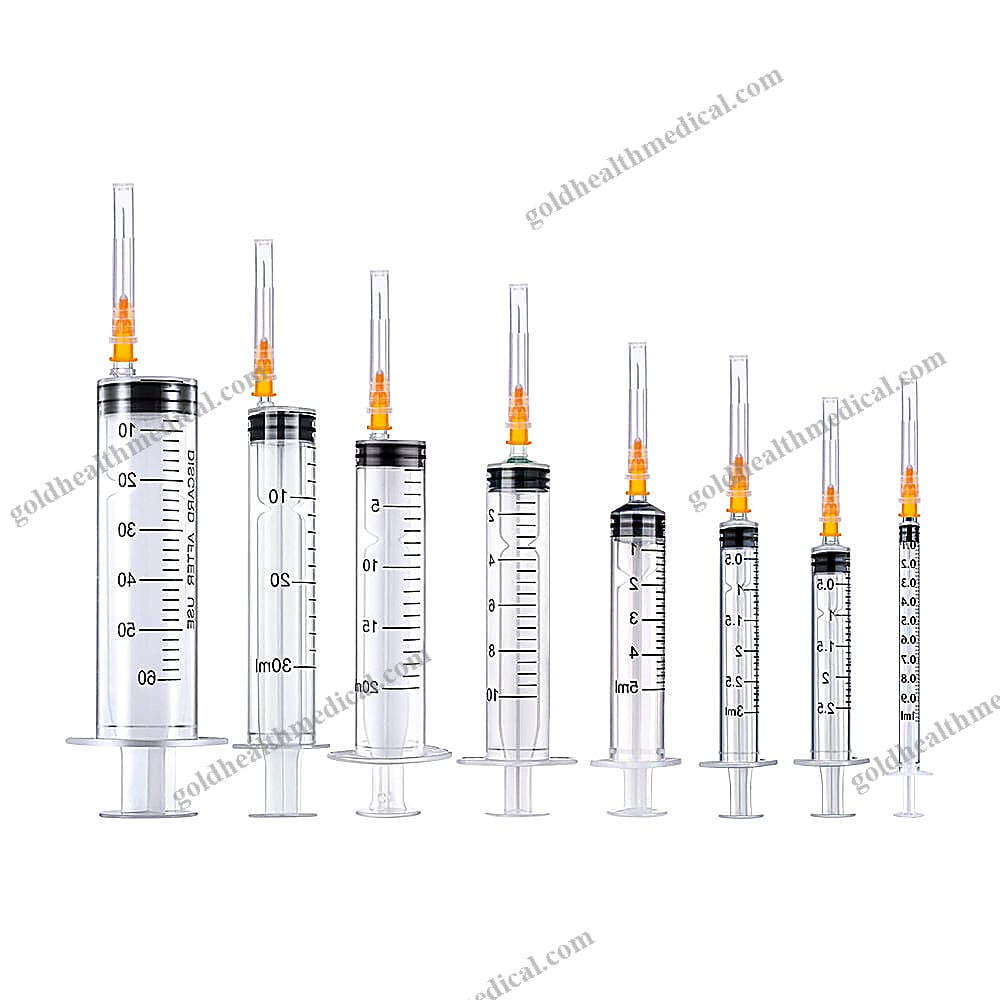 KDL CE ISO Approved 10ml Veterinary Syringe with Needle