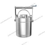 Nuclear Medicine Lead Barrel for Radioactive Source Storage
