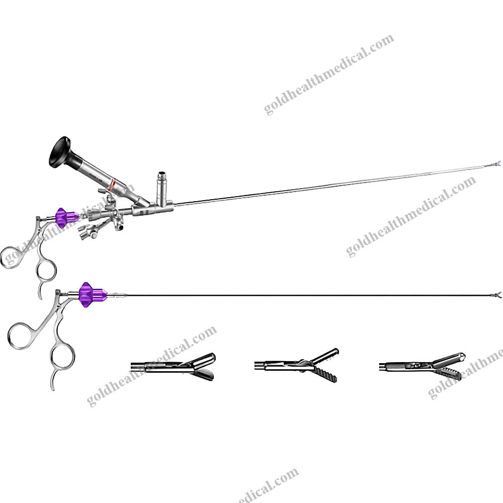 SUODE URS SemiRigid Flexible Ureteroscope with Forceps