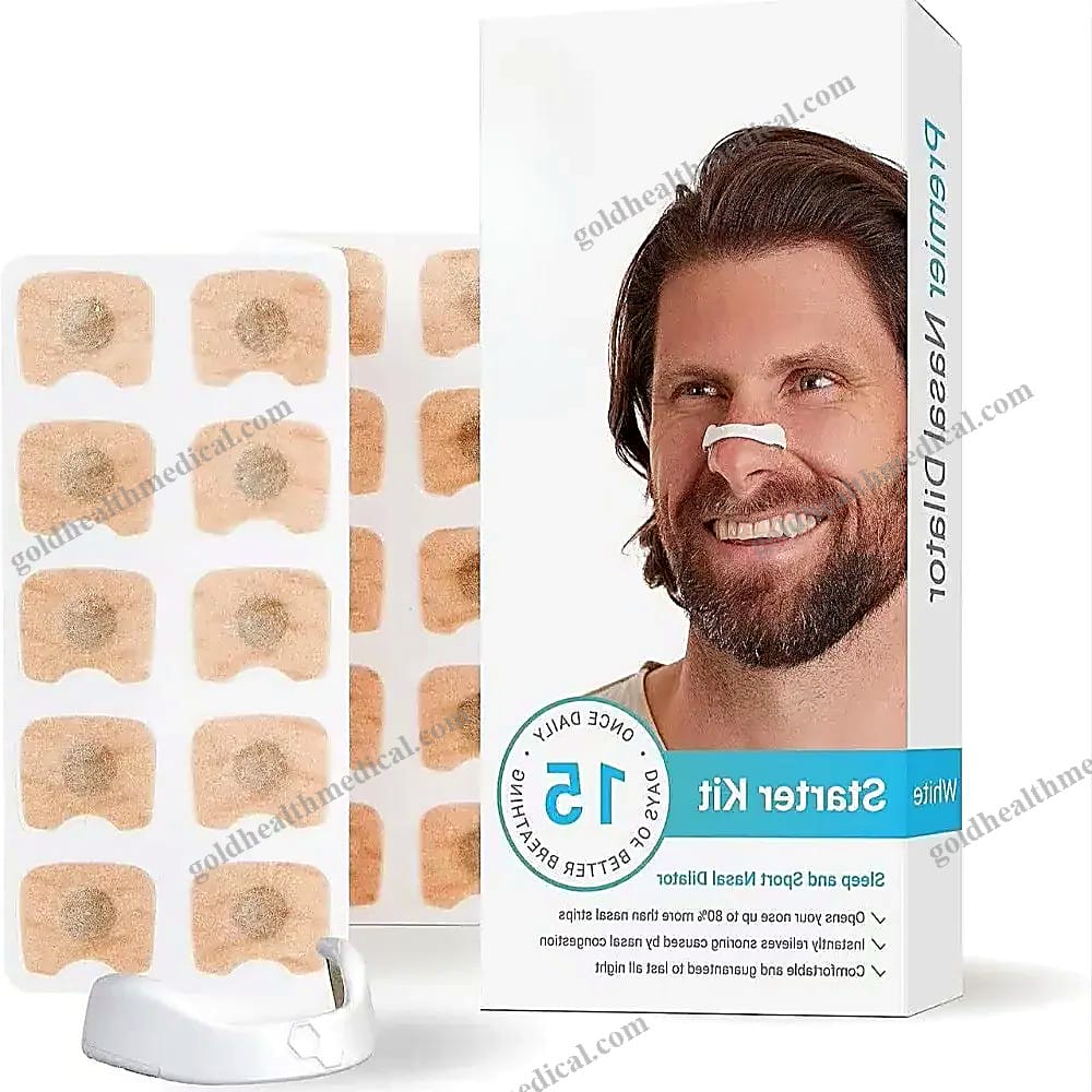 Magnetic Nasal Strips for Snoring Relief and Better Sleep Quality