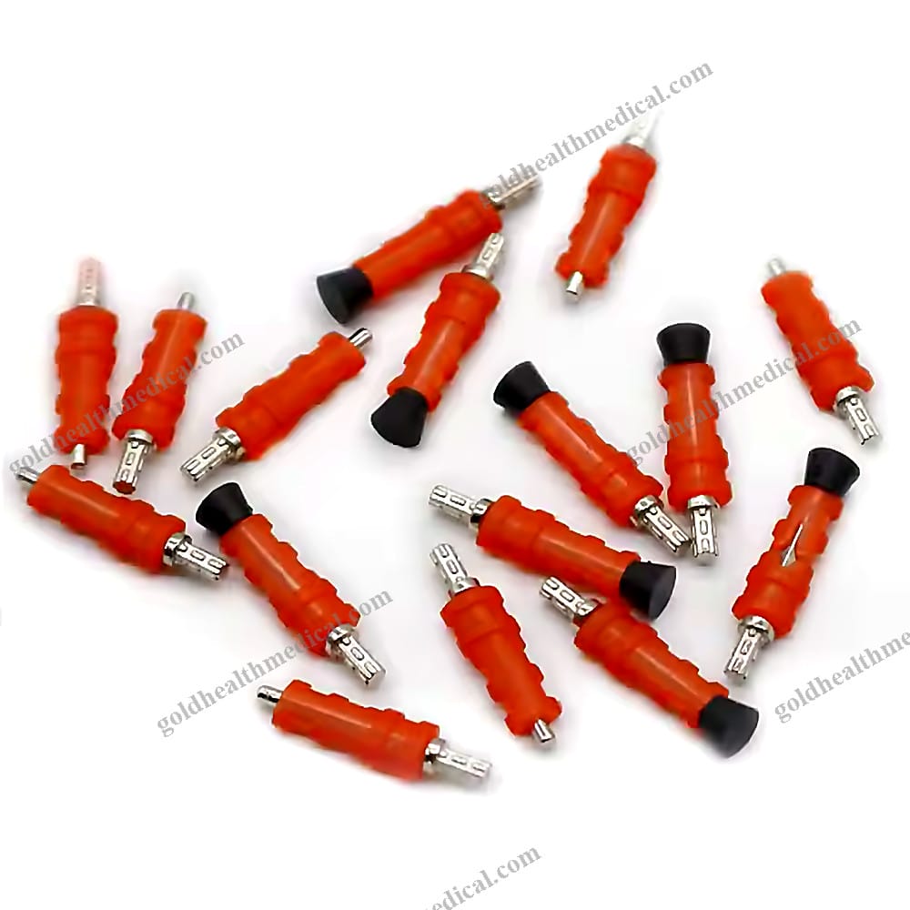 Pindex Dowel Pin with Red Sleeve for Dental Labs