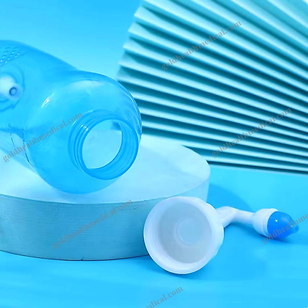 Portable Nasal Wash Bottle for Adults Children with Rhinitis Support