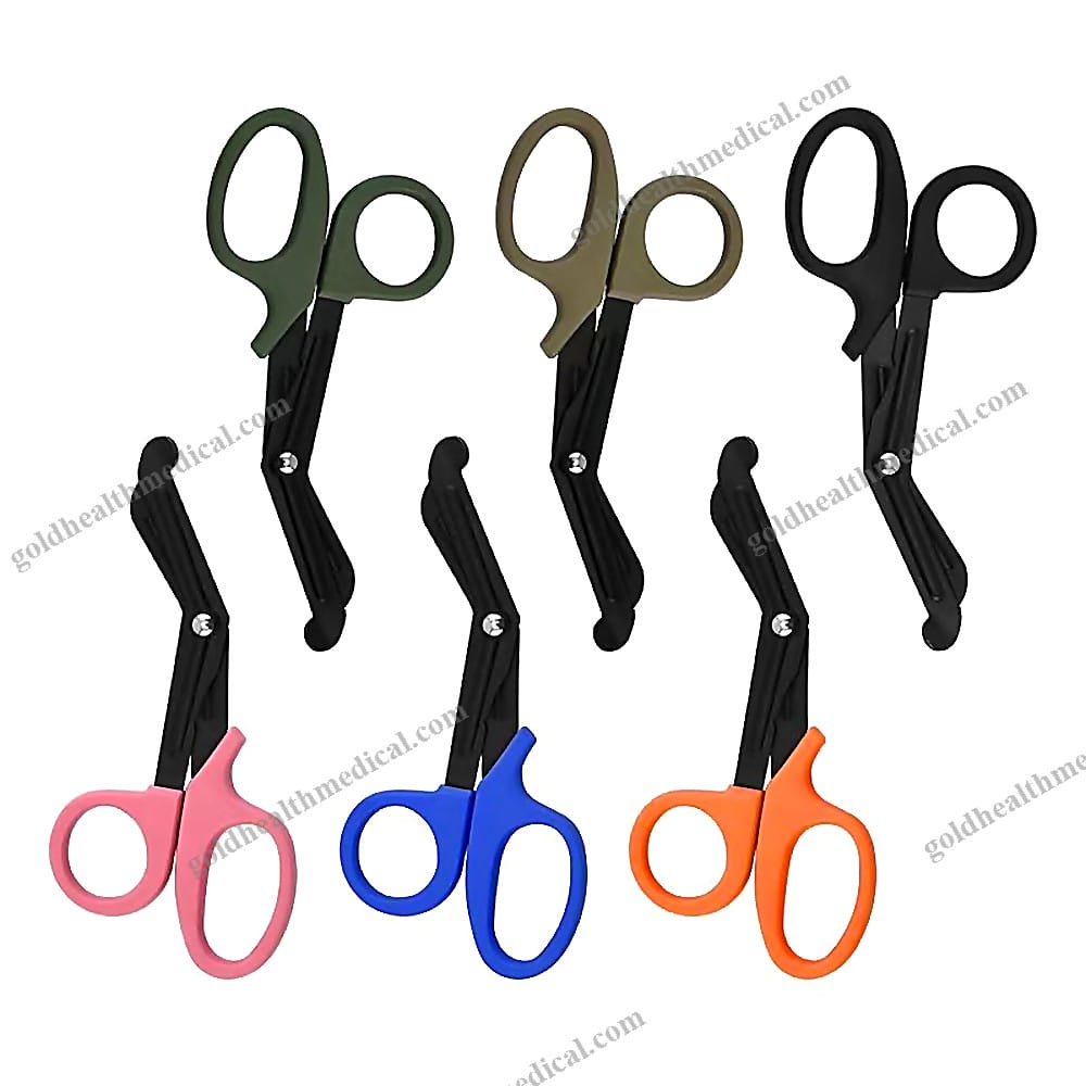Stainless Steel Curved Gauze Scissors