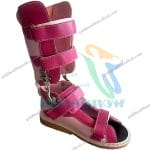 Orthopedic High Ankle Leather Sandals for Children with NonSlip