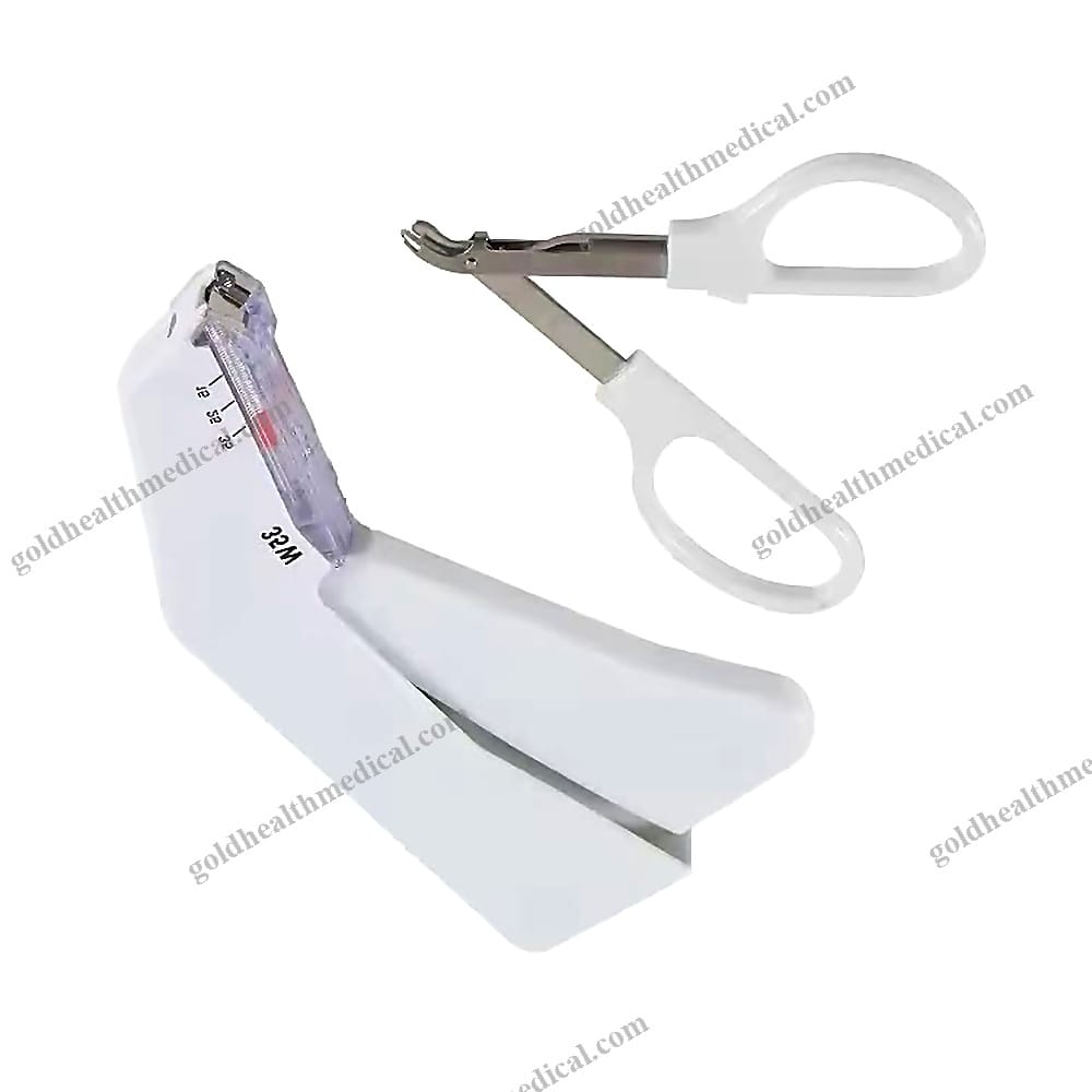 Manual Surgical Stapler for Wound Suturing and Nail Removal Instruments