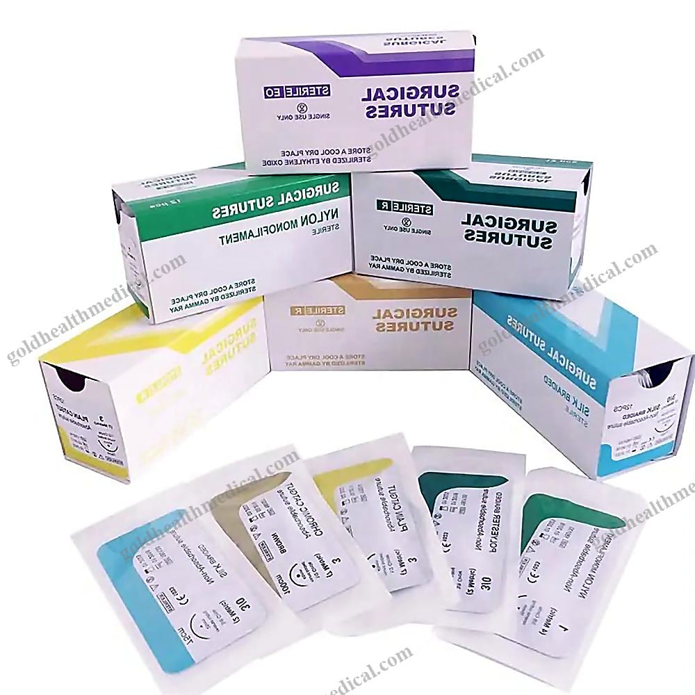 Polyglactin 910 Absorbable Suture Thread with