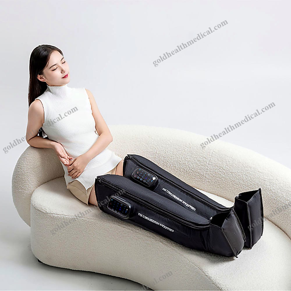 Rehabilitation Boot with Air Compression Recovery System Full Leg Massager Cordless