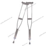 Adjustable Aluminum Axillary Crutches with Elbow Support for Medical Use