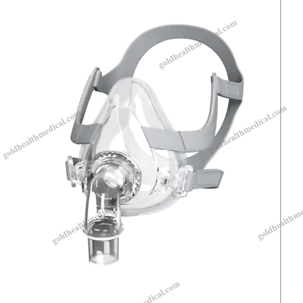 Portable CPAP Mask Reusable Nasal Pillow Breathing Mask Full Head Oxygen