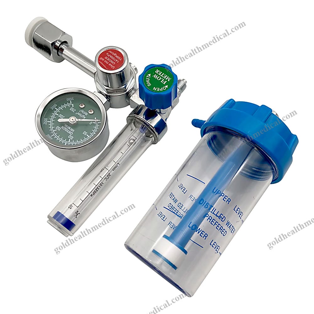 Digital Oxygen Flowmeter with Humidifier