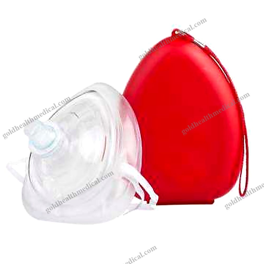 CPR Mask Emergency Artificial Respirator for Cardiopulmonary Res