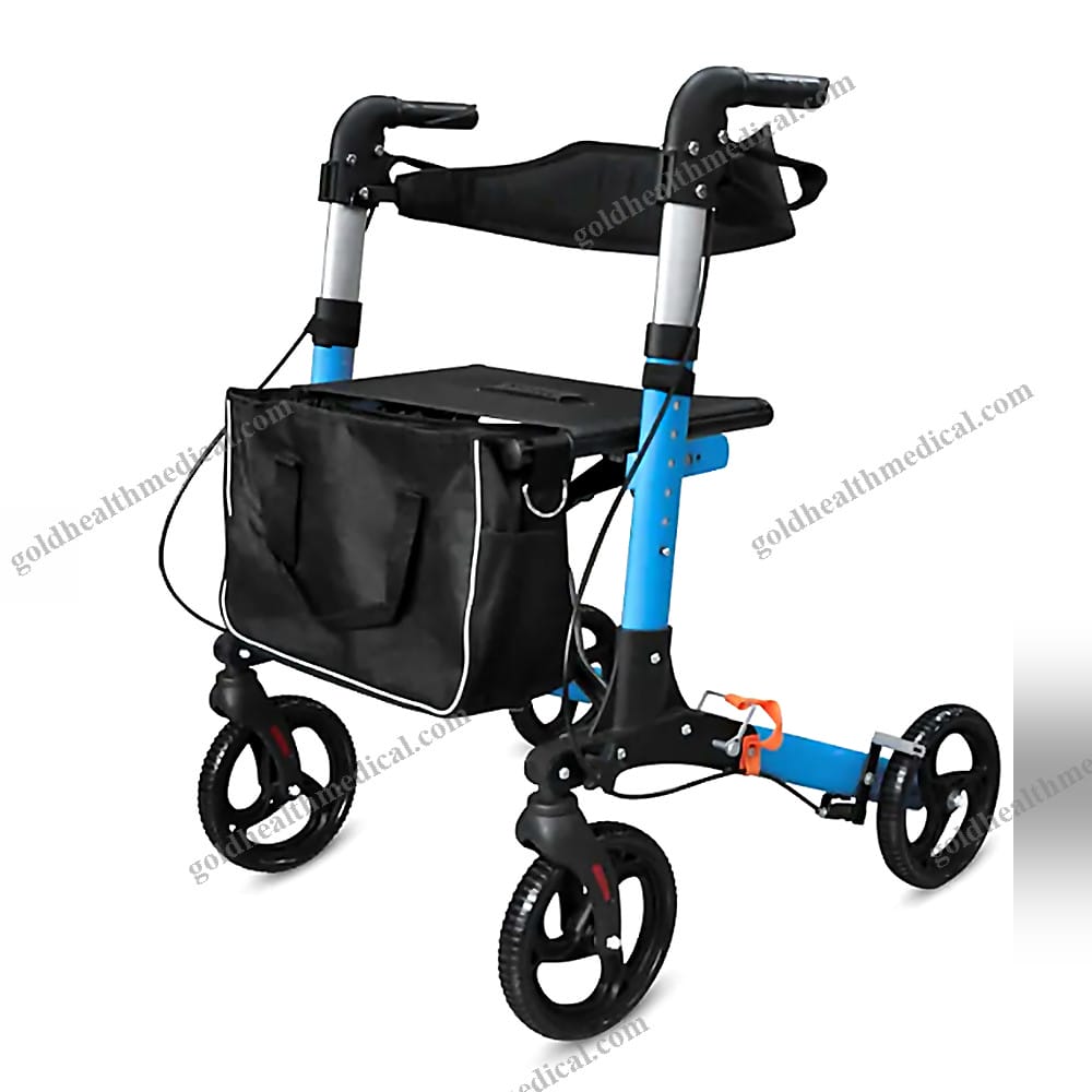 Adjustable Medical Rollator Walker