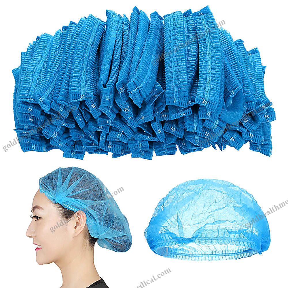 Bouffant Caps Disposable NonWoven Surgical Hair Net for Medical
