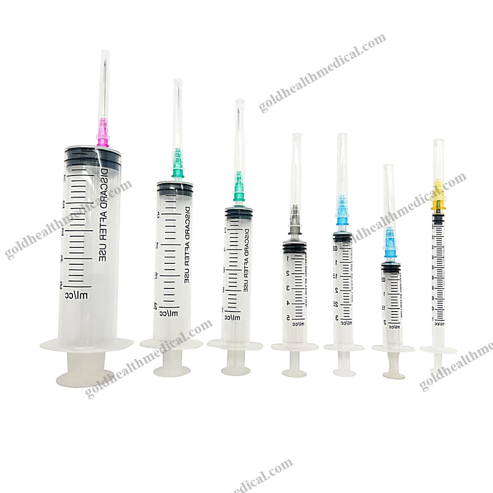 Essential Medical Supplies Disposable Insulin Syringe with Needle for Hospitals and