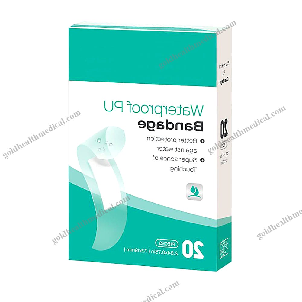 Transparent PE Adhesive First Aid Plaster for Injection
