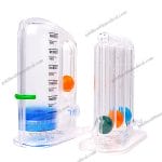 ThreeBall Incentive Spirometer for Lung Rehabilitation Therapy Supplies