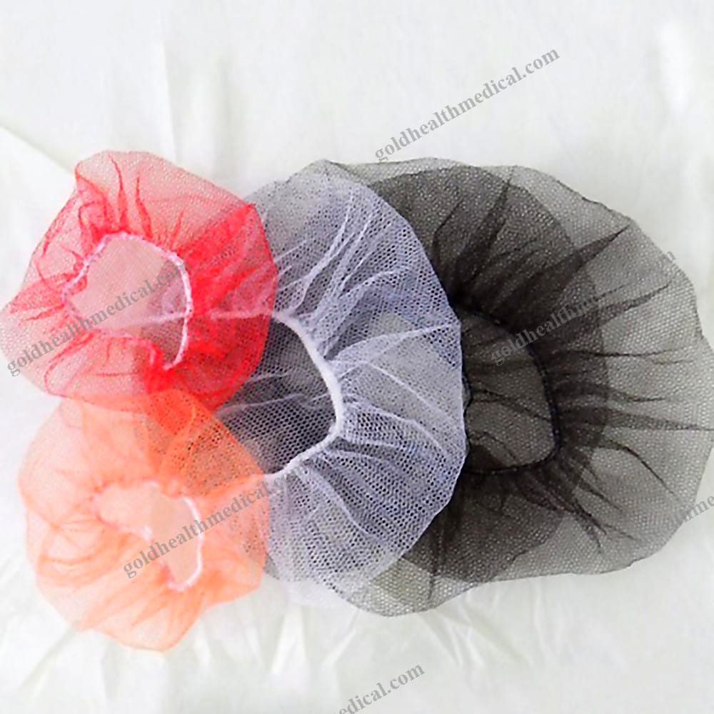 Premium Disposable Nylon Mesh Hairnets for Industrial Use