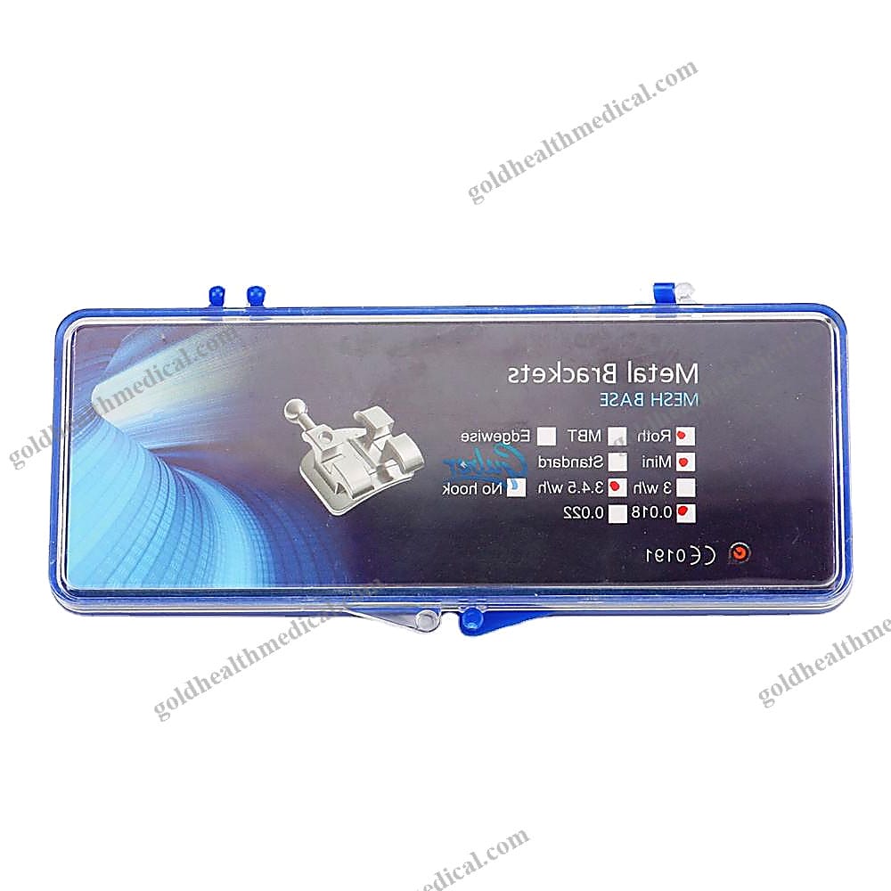 Roth Orthodontic Bracket Set with Mesh Base